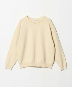 BEAUTY&YOUTH UNITED ARROWS / ビューティー&ユース ユナイテッドアローズ ニット・セーター | コットンブレンド バックタック ニットプルオーバー ウォッシャブル