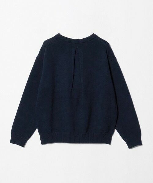BEAUTY&YOUTH UNITED ARROWS / ビューティー&ユース ユナイテッドアローズ ニット・セーター | コットンブレンド バックタック ニットプルオーバー ウォッシャブル | 詳細5