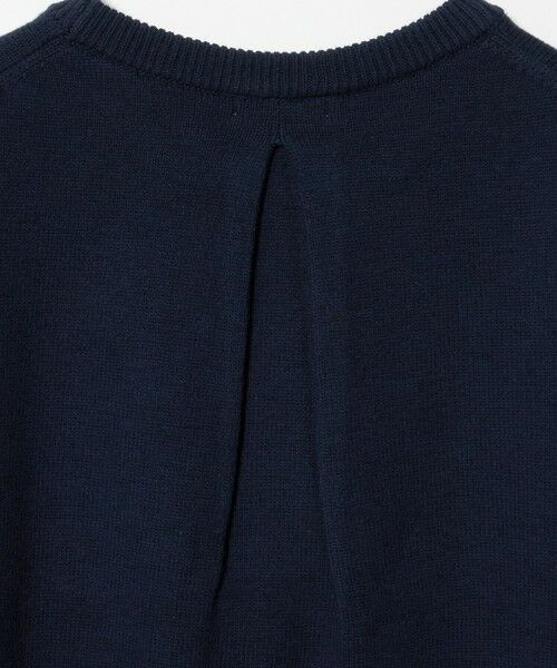 BEAUTY&YOUTH UNITED ARROWS / ビューティー&ユース ユナイテッドアローズ ニット・セーター | コットンブレンド バックタック ニットプルオーバー ウォッシャブル | 詳細8