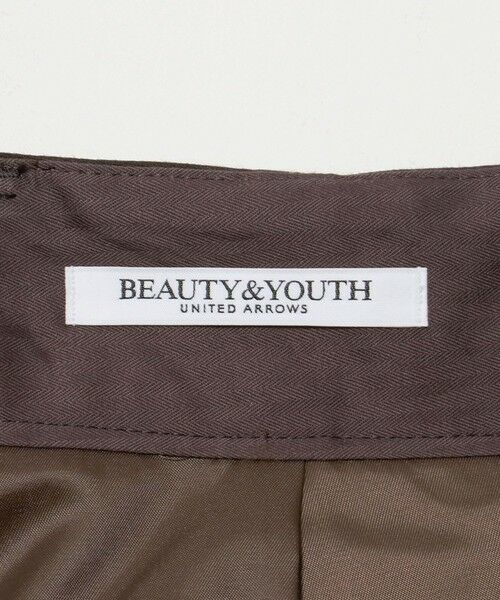 BEAUTY&YOUTH UNITED ARROWS / ビューティー&ユース ユナイテッドアローズ その他パンツ | ポリエステルブレンド チェック ワイドパンツ | 詳細11