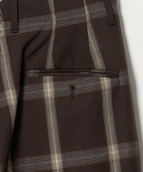 BEAUTY&YOUTH UNITED ARROWS / ビューティー&ユース ユナイテッドアローズ その他パンツ | ポリエステルブレンド チェック ワイドパンツ | 詳細7