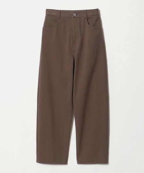BEAUTY&YOUTH UNITED ARROWS / ビューティー&ユース ユナイテッドアローズ その他パンツ | コットン ツイル カーブパンツ（MD.BROWN）