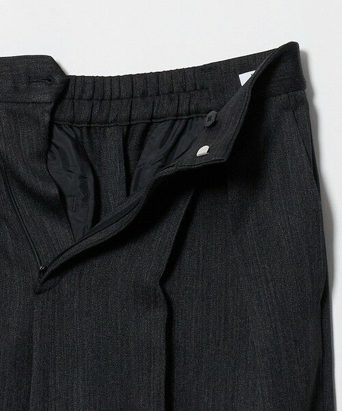 BEAUTY&YOUTH UNITED ARROWS / ビューティー&ユース ユナイテッドアローズ その他パンツ | ツイードライク レイヤータック ワイドパンツ ウォッシャブル | 詳細2