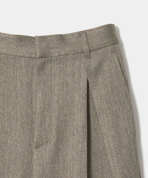 BEAUTY&YOUTH UNITED ARROWS / ビューティー&ユース ユナイテッドアローズ その他パンツ | ツイードライク レイヤータック ワイドパンツ ウォッシャブル | 詳細4