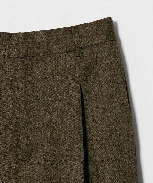 BEAUTY&YOUTH UNITED ARROWS / ビューティー&ユース ユナイテッドアローズ その他パンツ | ツイードライク レイヤータック ワイドパンツ ウォッシャブル | 詳細8