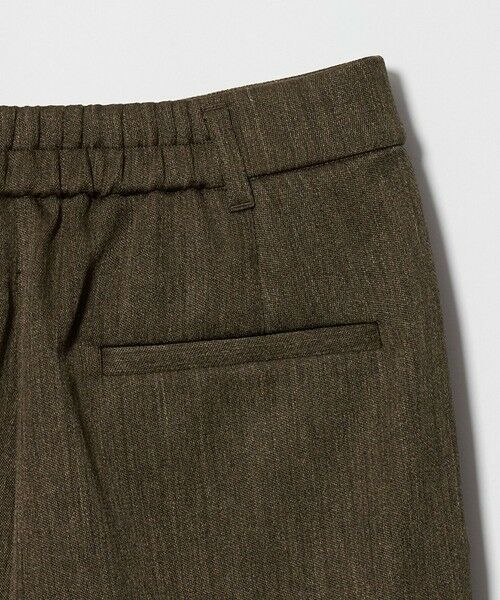 BEAUTY&YOUTH UNITED ARROWS / ビューティー&ユース ユナイテッドアローズ その他パンツ | ツイードライク レイヤータック ワイドパンツ ウォッシャブル | 詳細10