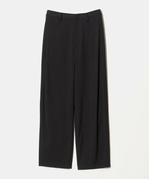 BEAUTY&YOUTH UNITED ARROWS / ビューティー&ユース ユナイテッドアローズ その他パンツ | ディープ サイドタック パンツ ウォッシャブル(BLACK)