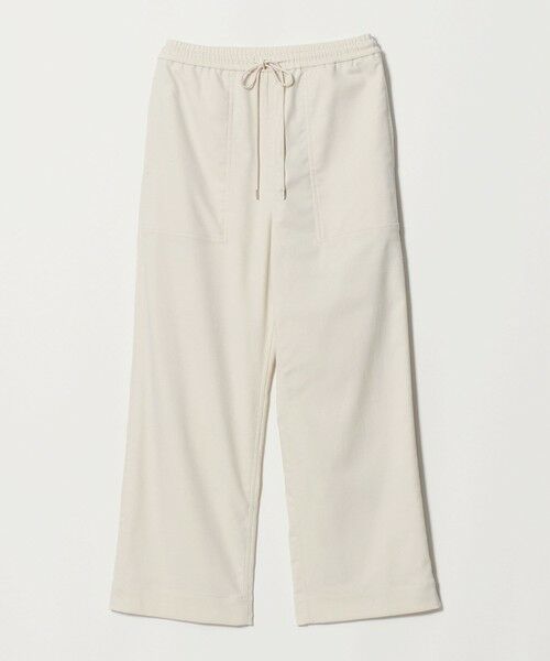 BEAUTY&YOUTH UNITED ARROWS / ビューティー&ユース ユナイテッドアローズ その他パンツ | ポリエステルブレンド パッチポケットパンツ ウォッシャブル(OFF WHITE)