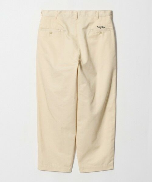 BEAUTY&YOUTH UNITED ARROWS / ビューティー&ユース ユナイテッドアローズ その他パンツ | ＜Samplee＞ポリエステルコットン タックパンツ | 詳細1
