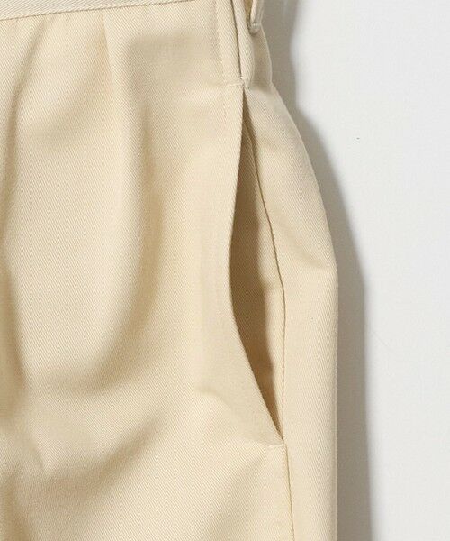 BEAUTY&YOUTH UNITED ARROWS / ビューティー&ユース ユナイテッドアローズ その他パンツ | ＜Samplee＞ポリエステルコットン タックパンツ | 詳細3