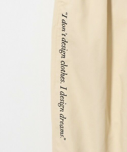 BEAUTY&YOUTH UNITED ARROWS / ビューティー&ユース ユナイテッドアローズ その他パンツ | ＜Samplee＞ポリエステルコットン タックパンツ | 詳細7