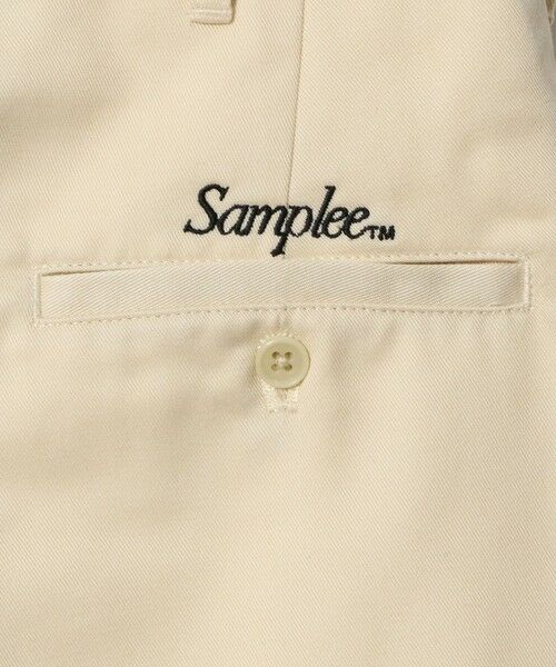 BEAUTY&YOUTH UNITED ARROWS / ビューティー&ユース ユナイテッドアローズ その他パンツ | ＜Samplee＞ポリエステルコットン タックパンツ | 詳細8
