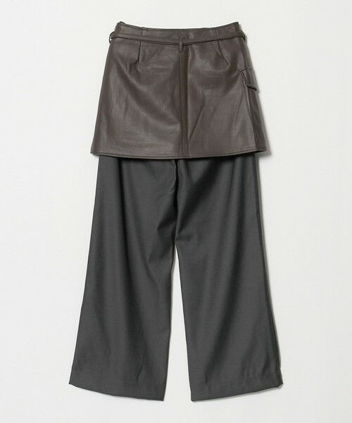 BEAUTY&YOUTH UNITED ARROWS / ビューティー&ユース ユナイテッドアローズ その他パンツ | 【別注】＜She is-.＞パンツ＆ラップスカート | 詳細1