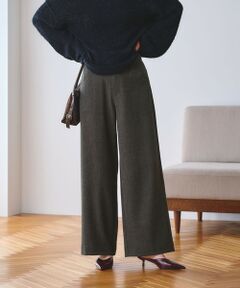 BEAUTY&YOUTH UNITED ARROWS / ビューティー&ユース ユナイテッドアローズ スラックス・ドレスパンツ | 【WEB限定 Wardrobe DAILY MINIMAL】メランジ ステッチワイドパンツ ウォッシャブル
