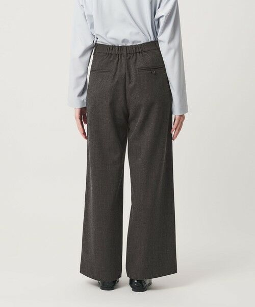 BEAUTY&YOUTH UNITED ARROWS / ビューティー&ユース ユナイテッドアローズ スラックス・ドレスパンツ | 【WEB限定 Wardrobe DAILY MINIMAL】メランジ ステッチワイドパンツ ウォッシャブル | 詳細14