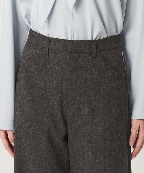 BEAUTY&YOUTH UNITED ARROWS / ビューティー&ユース ユナイテッドアローズ スラックス・ドレスパンツ | 【WEB限定 Wardrobe DAILY MINIMAL】メランジ ステッチワイドパンツ ウォッシャブル | 詳細15