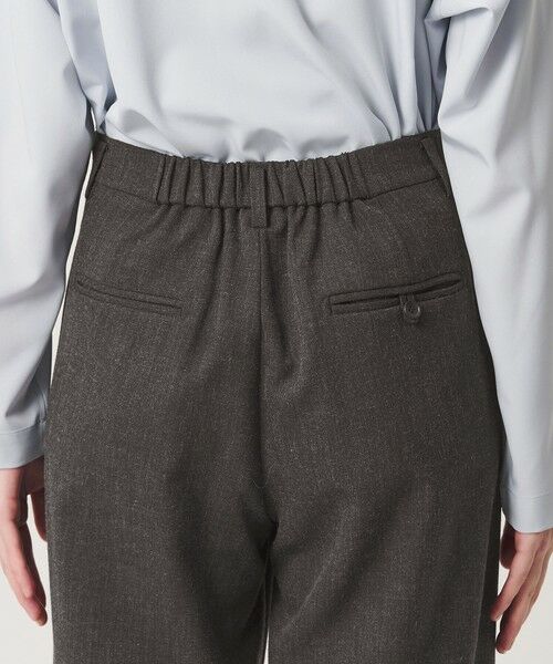 BEAUTY&YOUTH UNITED ARROWS / ビューティー&ユース ユナイテッドアローズ スラックス・ドレスパンツ | 【WEB限定 Wardrobe DAILY MINIMAL】メランジ ステッチワイドパンツ ウォッシャブル | 詳細16