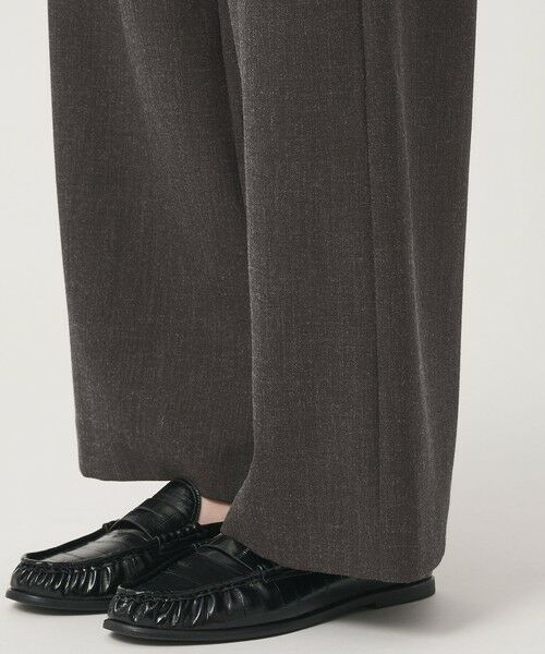 BEAUTY&YOUTH UNITED ARROWS / ビューティー&ユース ユナイテッドアローズ スラックス・ドレスパンツ | 【WEB限定 Wardrobe DAILY MINIMAL】メランジ ステッチワイドパンツ ウォッシャブル | 詳細17