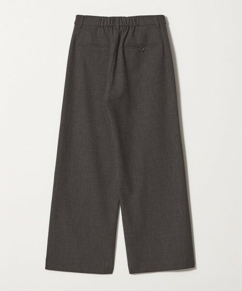 BEAUTY&YOUTH UNITED ARROWS / ビューティー&ユース ユナイテッドアローズ スラックス・ドレスパンツ | 【WEB限定 Wardrobe DAILY MINIMAL】メランジ ステッチワイドパンツ ウォッシャブル | 詳細18