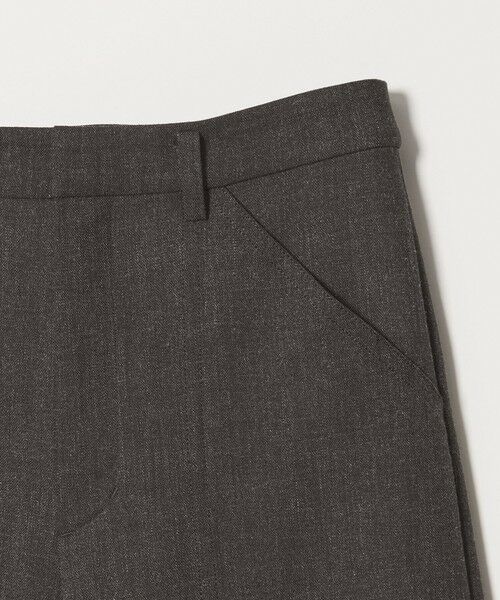BEAUTY&YOUTH UNITED ARROWS / ビューティー&ユース ユナイテッドアローズ スラックス・ドレスパンツ | 【WEB限定 Wardrobe DAILY MINIMAL】メランジ ステッチワイドパンツ ウォッシャブル | 詳細19