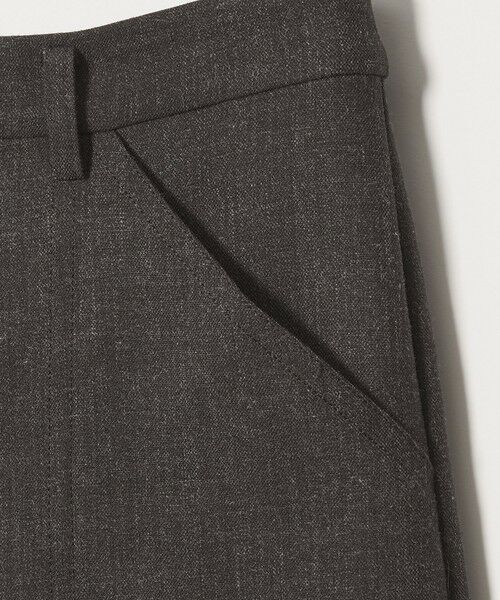 BEAUTY&YOUTH UNITED ARROWS / ビューティー&ユース ユナイテッドアローズ スラックス・ドレスパンツ | 【WEB限定 Wardrobe DAILY MINIMAL】メランジ ステッチワイドパンツ ウォッシャブル | 詳細20