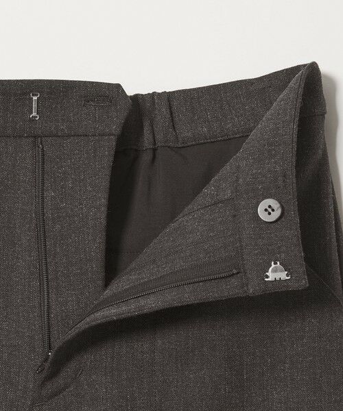 BEAUTY&YOUTH UNITED ARROWS / ビューティー&ユース ユナイテッドアローズ スラックス・ドレスパンツ | 【WEB限定 Wardrobe DAILY MINIMAL】メランジ ステッチワイドパンツ ウォッシャブル | 詳細22