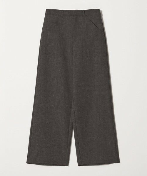 BEAUTY&YOUTH UNITED ARROWS / ビューティー&ユース ユナイテッドアローズ スラックス・ドレスパンツ | 【WEB限定 Wardrobe DAILY MINIMAL】メランジ ステッチワイドパンツ ウォッシャブル | 詳細30