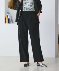 BEAUTY&YOUTH UNITED ARROWS / ビューティー&ユース ユナイテッドアローズ その他パンツ | 【WEB限定 Wardrobe DAILY MINIMAL】ジャージー タックカーブパンツ ウォッシャブル