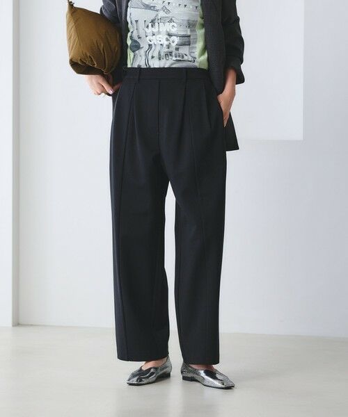 BEAUTY&YOUTH UNITED ARROWS / ビューティー&ユース ユナイテッドアローズ その他パンツ | 【WEB限定 Wardrobe DAILY MINIMAL】ジャージー タックカーブパンツ ウォッシャブル | 詳細11