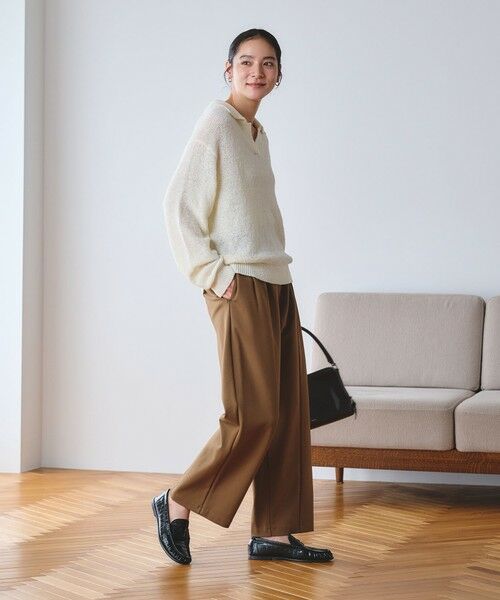 BEAUTY&YOUTH UNITED ARROWS / ビューティー&ユース ユナイテッドアローズ その他パンツ | 【WEB限定 Wardrobe DAILY MINIMAL】ジャージー タックカーブパンツ ウォッシャブル | 詳細22