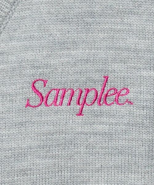 BEAUTY&YOUTH UNITED ARROWS / ビューティー&ユース ユナイテッドアローズ ベスト | ＜Samplee＞ロゴ ニットベスト | 詳細4