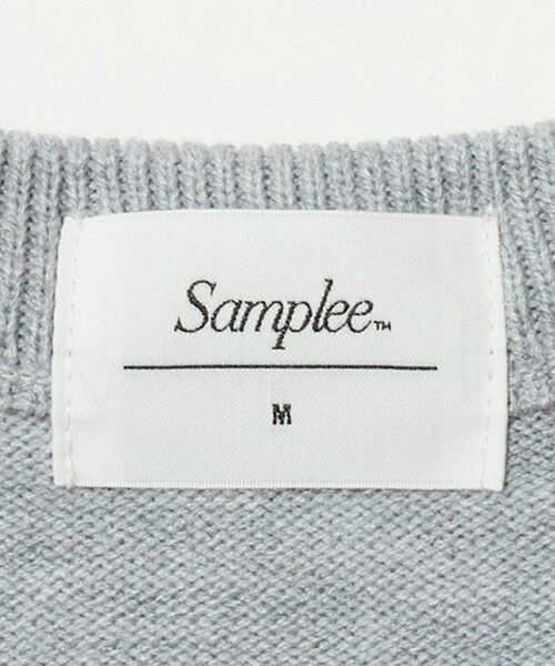 BEAUTY&YOUTH UNITED ARROWS / ビューティー&ユース ユナイテッドアローズ ベスト | ＜Samplee＞ロゴ ニットベスト | 詳細7