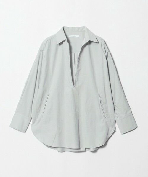 BEAUTY&YOUTH UNITED ARROWS / ビューティー&ユース ユナイテッドアローズ シャツ・ブラウス | コットンコーデュロイ スキッパーチュニック（LIME）
