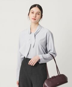 BEAUTY&YOUTH UNITED ARROWS / ビューティー&ユース ユナイテッドアローズ シャツ・ブラウス | 【WEB限定 Wardrobe DAILY MINIMAL】スカーフ ボウタイブラウス ウォッシャブル