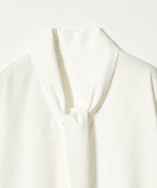 BEAUTY&YOUTH UNITED ARROWS / ビューティー&ユース ユナイテッドアローズ シャツ・ブラウス | 【WEB限定 Wardrobe DAILY MINIMAL】スカーフ ボウタイブラウス ウォッシャブル | 詳細9