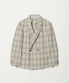 BEAUTY&YOUTH UNITED ARROWS / ビューティー&ユース ユナイテッドアローズ テーラードジャケット | ポリエステルブレンド チェック ライトジャケット