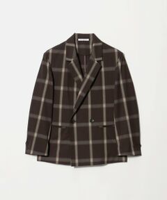 BEAUTY&YOUTH UNITED ARROWS / ビューティー&ユース ユナイテッドアローズ テーラードジャケット | ポリエステルブレンド チェック ライトジャケット