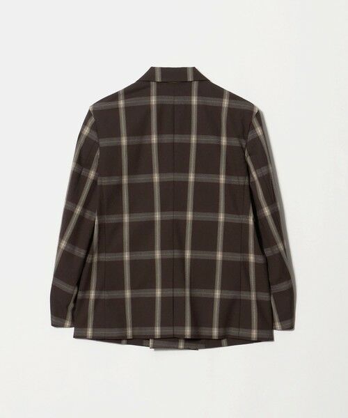 BEAUTY&YOUTH UNITED ARROWS / ビューティー&ユース ユナイテッドアローズ テーラードジャケット | ポリエステルブレンド チェック ライトジャケット | 詳細4