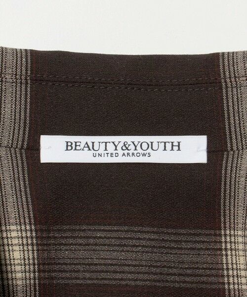 BEAUTY&YOUTH UNITED ARROWS / ビューティー&ユース ユナイテッドアローズ テーラードジャケット | ポリエステルブレンド チェック ライトジャケット | 詳細11