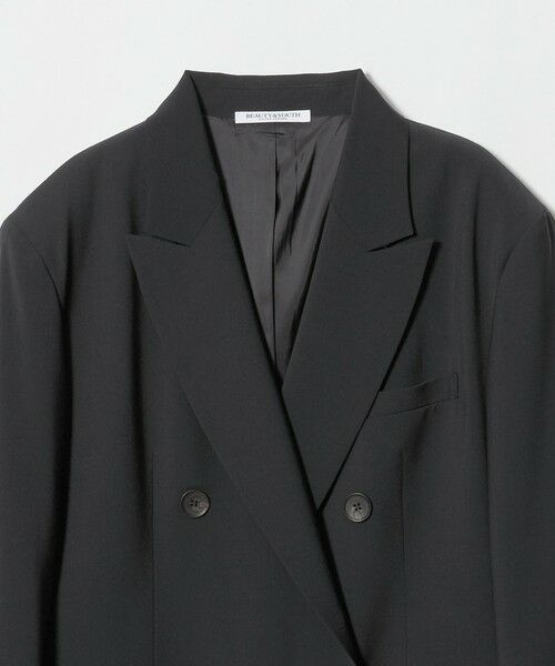 BEAUTY&YOUTH UNITED ARROWS / ビューティー&ユース ユナイテッドアローズ テーラードジャケット | 毛ポリエステルブレンド トロピカル ダブルジャケット | 詳細1