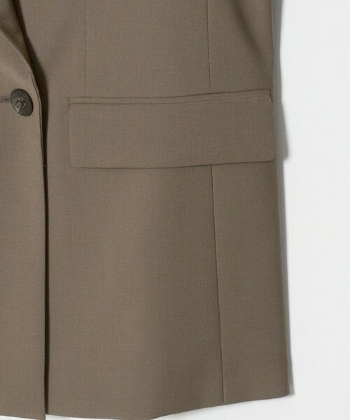 BEAUTY&YOUTH UNITED ARROWS / ビューティー&ユース ユナイテッドアローズ テーラードジャケット | 毛ポリエステルブレンド トロピカル ダブルジャケット | 詳細7
