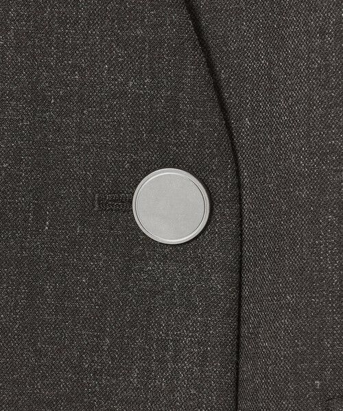 BEAUTY&YOUTH UNITED ARROWS / ビューティー&ユース ユナイテッドアローズ ノーカラージャケット | 【WEB限定 Wardrobe DAILY MINIMAL】メランジ ダブルノーカラージャケット ウォッシャブル | 詳細22