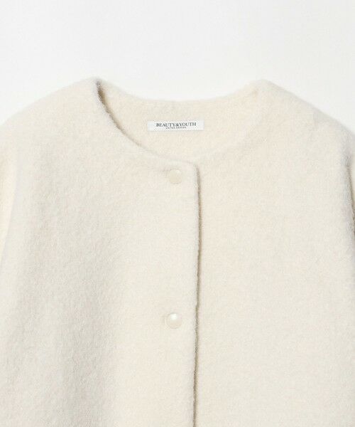 BEAUTY&YOUTH UNITED ARROWS / ビューティー&ユース ユナイテッドアローズ その他アウター | ブークレ ノーカラーブルゾン | 詳細1