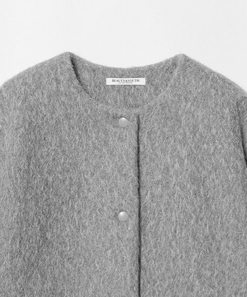 BEAUTY&YOUTH UNITED ARROWS / ビューティー&ユース ユナイテッドアローズ その他アウター | ブークレ ノーカラーブルゾン | 詳細4