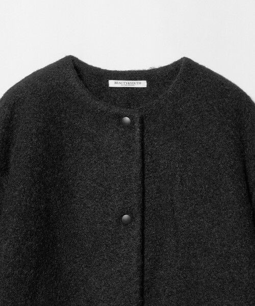 BEAUTY&YOUTH UNITED ARROWS / ビューティー&ユース ユナイテッドアローズ その他アウター | ブークレ ノーカラーブルゾン | 詳細8