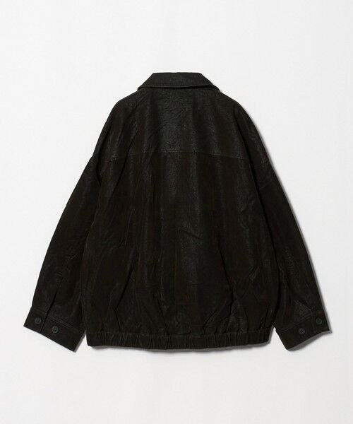 BEAUTY&YOUTH UNITED ARROWS / ビューティー&ユース ユナイテッドアローズ その他アウター | ＜LAYAS＞レザーライク ジップ ブルゾン | 詳細1