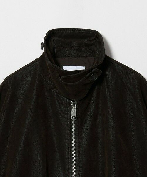 BEAUTY&YOUTH UNITED ARROWS / ビューティー&ユース ユナイテッドアローズ その他アウター | ＜LAYAS＞レザーライク ジップ ブルゾン | 詳細3