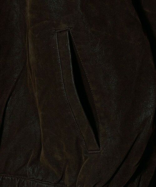 BEAUTY&YOUTH UNITED ARROWS / ビューティー&ユース ユナイテッドアローズ その他アウター | ＜LAYAS＞レザーライク ジップ ブルゾン | 詳細5