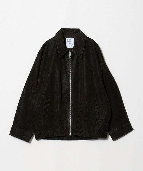 BEAUTY&YOUTH UNITED ARROWS / ビューティー&ユース ユナイテッドアローズ その他アウター | ＜LAYAS＞レザーライク ジップ ブルゾン（DK.BROWN）