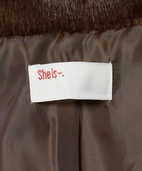BEAUTY&YOUTH UNITED ARROWS / ビューティー&ユース ユナイテッドアローズ その他アウター | 【別注】＜She is-.＞フェイクファー ジャケット | 詳細7